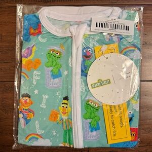 NWT Little Sleepies Sesame Street Zippy 6-12months